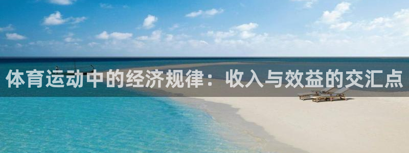 oety欧亿：体育运动中的经济规律：收入与效益的交汇点